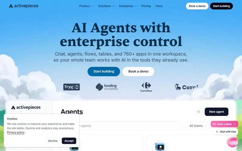Preview of Activepieces