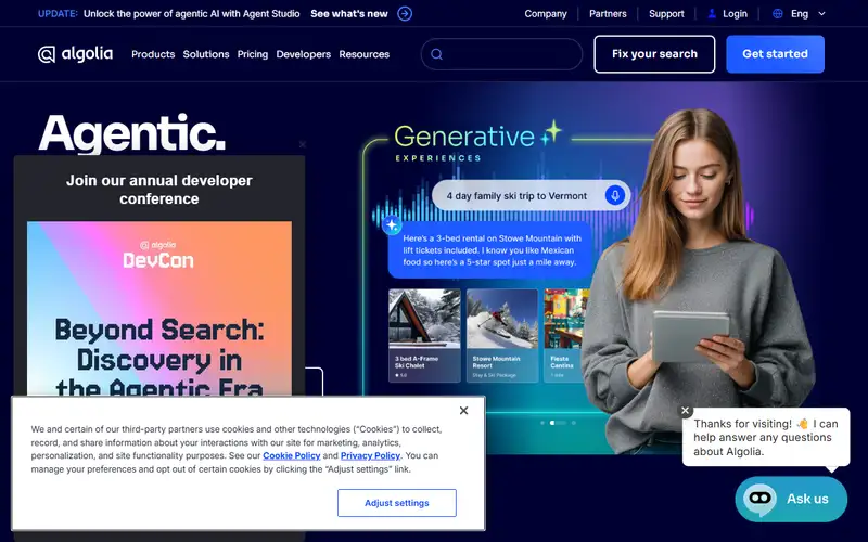 Preview of Algolia
