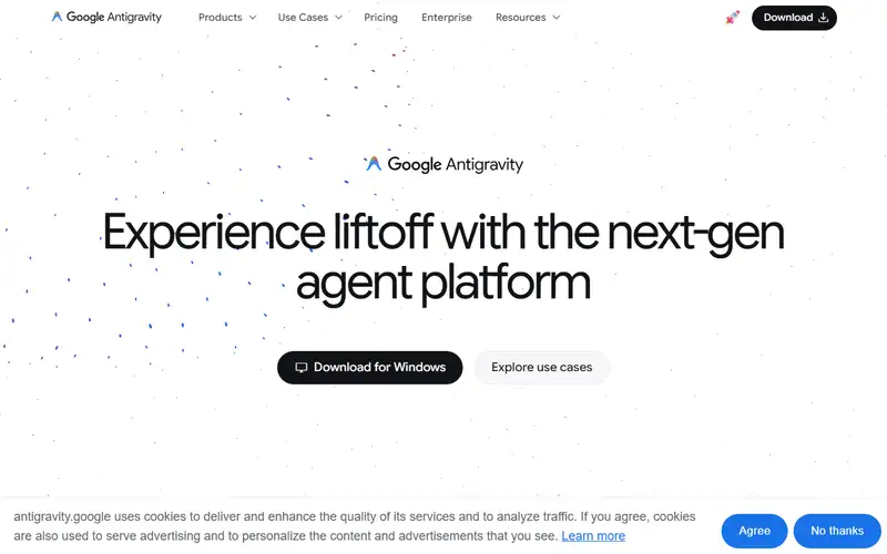 Preview of Google Antigravity
