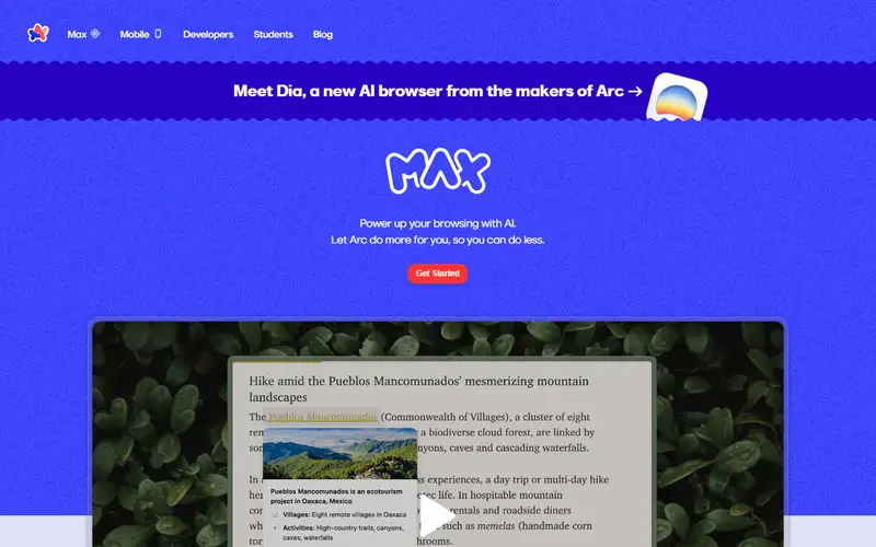 Preview of Arc Max