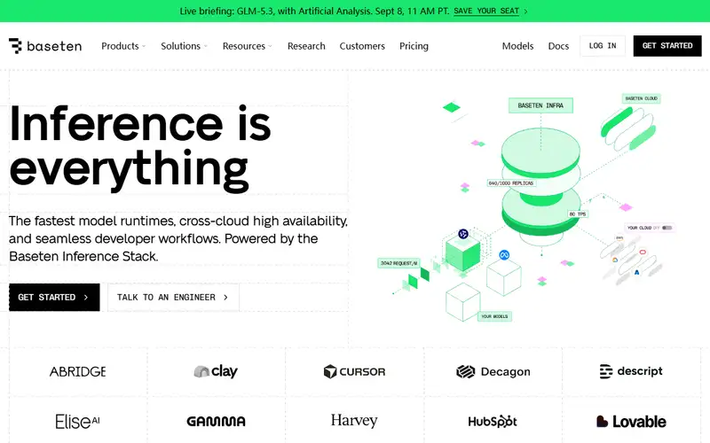 Preview of Baseten
