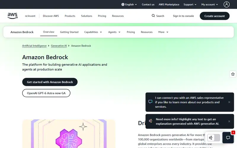 Preview of Amazon Bedrock