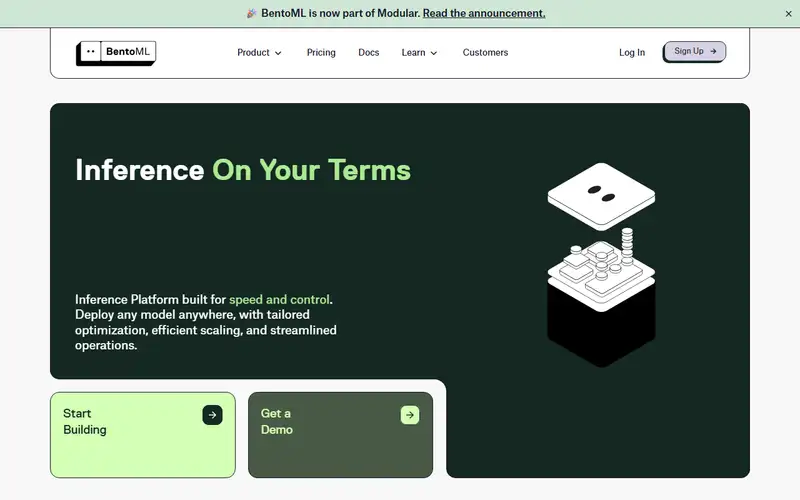 Preview of BentoML