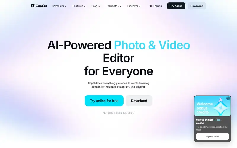 Preview of CapCut