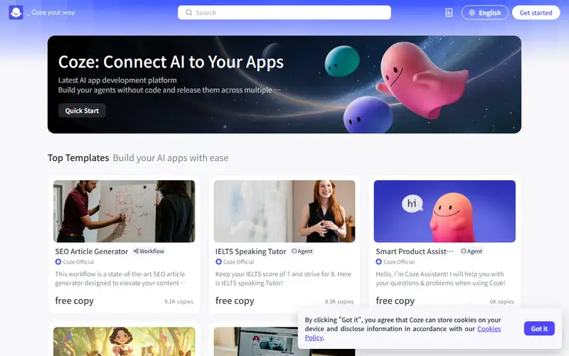 Preview of Coze