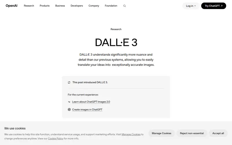 Preview of DALL·E 3
