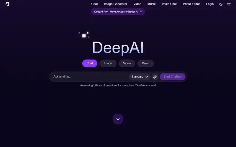 DeepAI 미리보기
