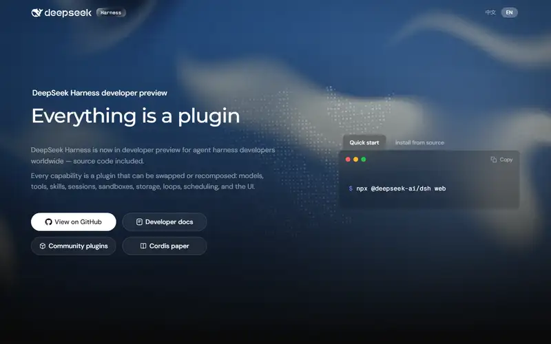 Preview of DeepSeek Harness