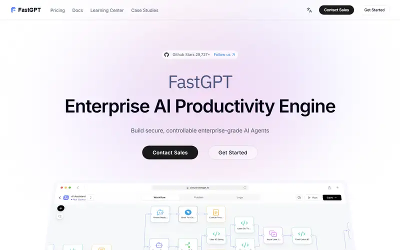 Preview of FastGPT