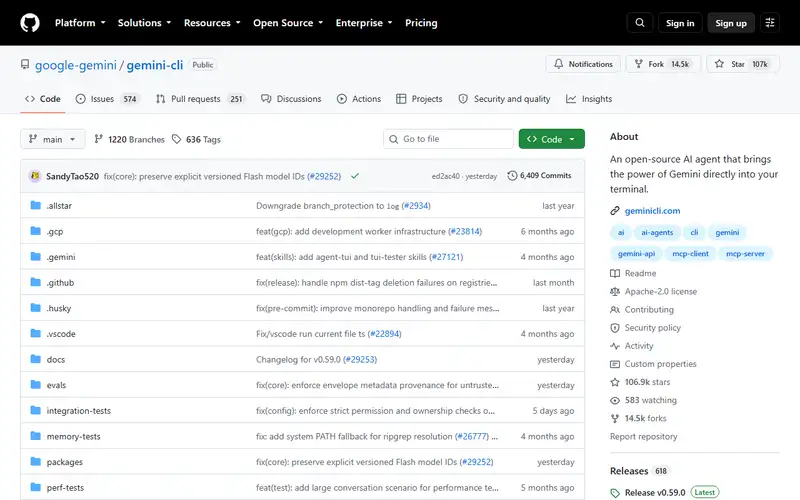 Gemini CLI のプレビュー