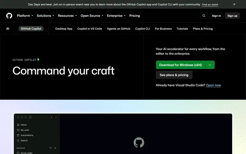 Preview of GitHub Spark