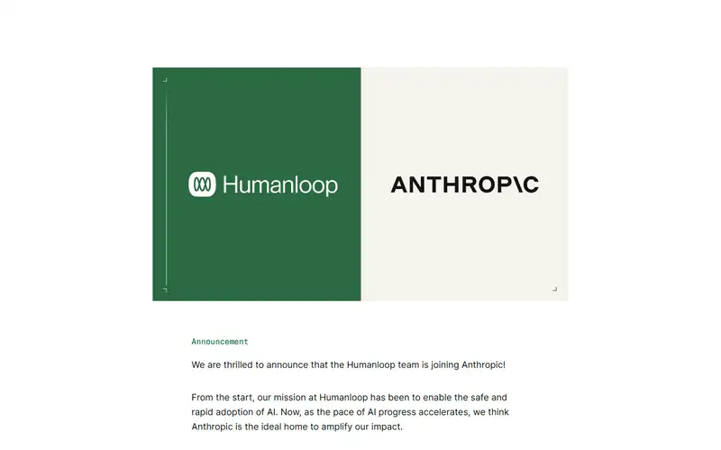 Preview of Humanloop