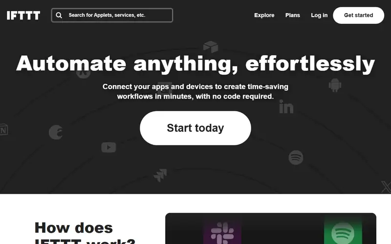 Preview of IFTTT