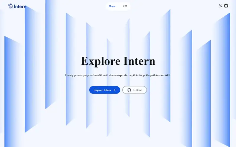 Preview of InternLM