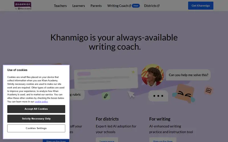 Khanmigo 的产品预览