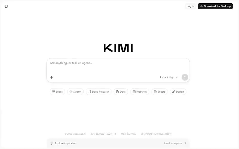 Preview of Kimi