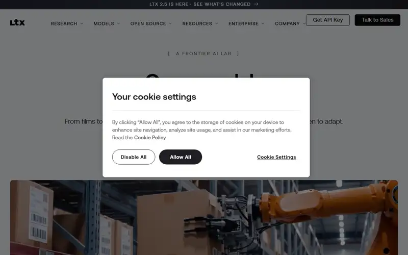 Preview of LTX 2.5