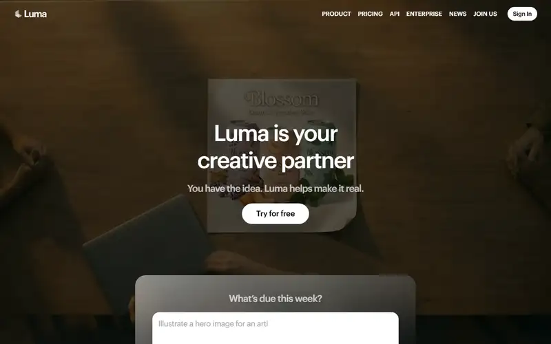 Preview of Luma Video