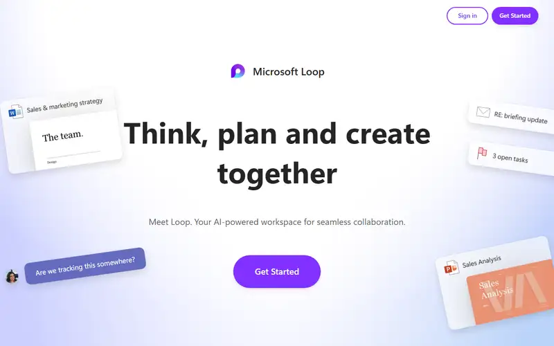 Preview of Microsoft Loop