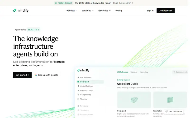 Preview of Mintlify