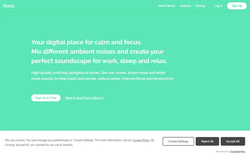 Preview of Noisli