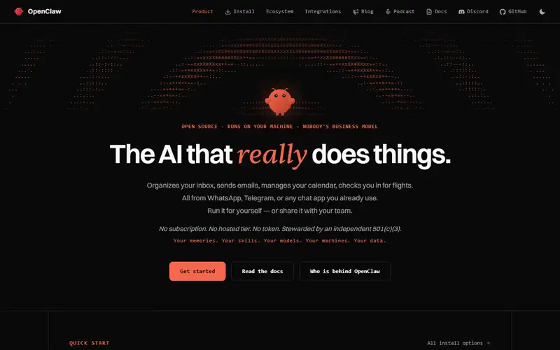 Preview of OpenClaw