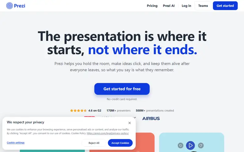 Preview of Prezi