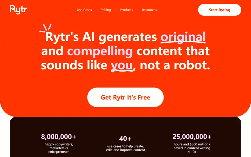 Preview of Rytr