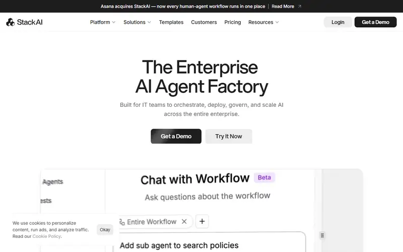 Preview of StackAI