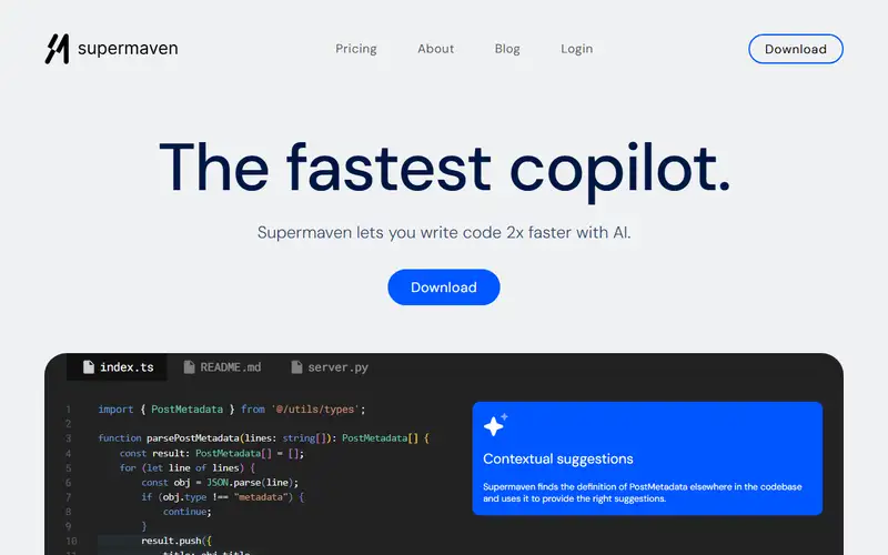 Preview of Supermaven