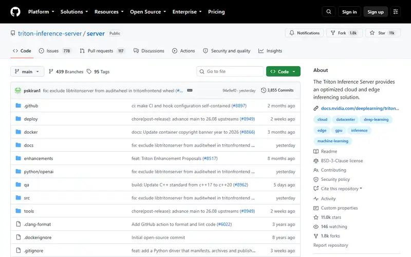 Preview of Triton Inference Server