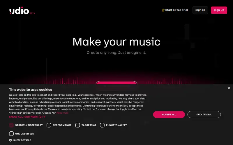 Preview of Udio