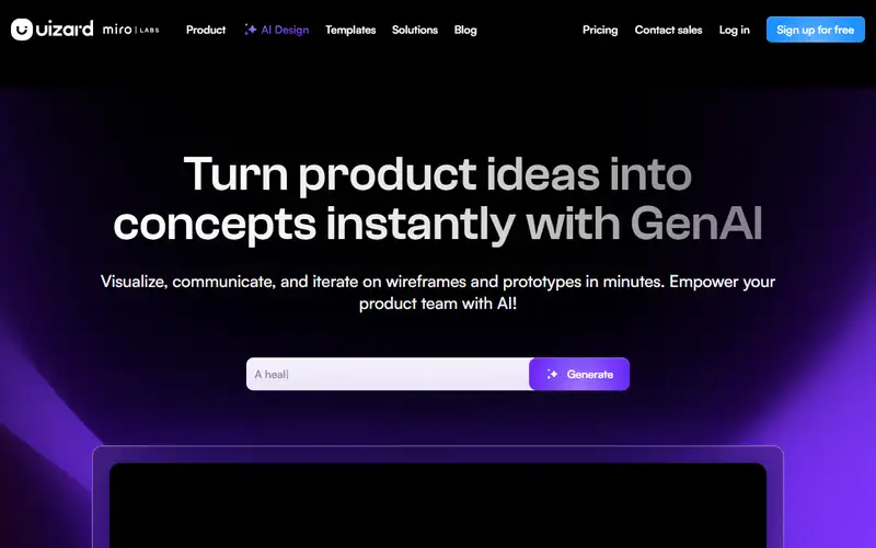 Preview of Uizard