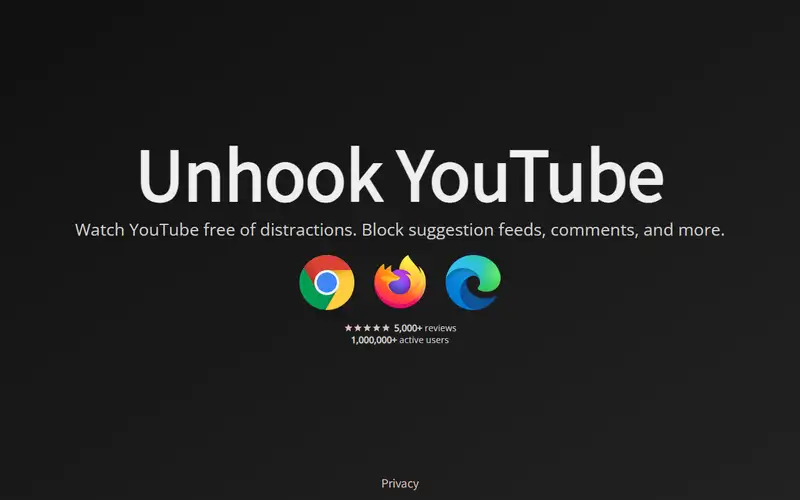 Preview of Unhook