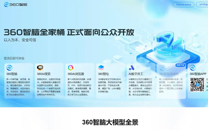 Preview of 360 ZhiNao